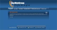 Desktop Screenshot of ducminhgroup.com